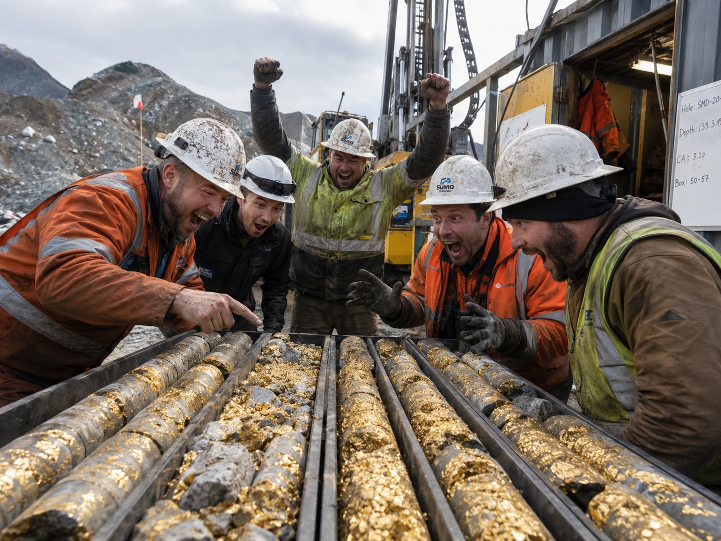 Wrapping Up Another Productive Day on the Drill Program